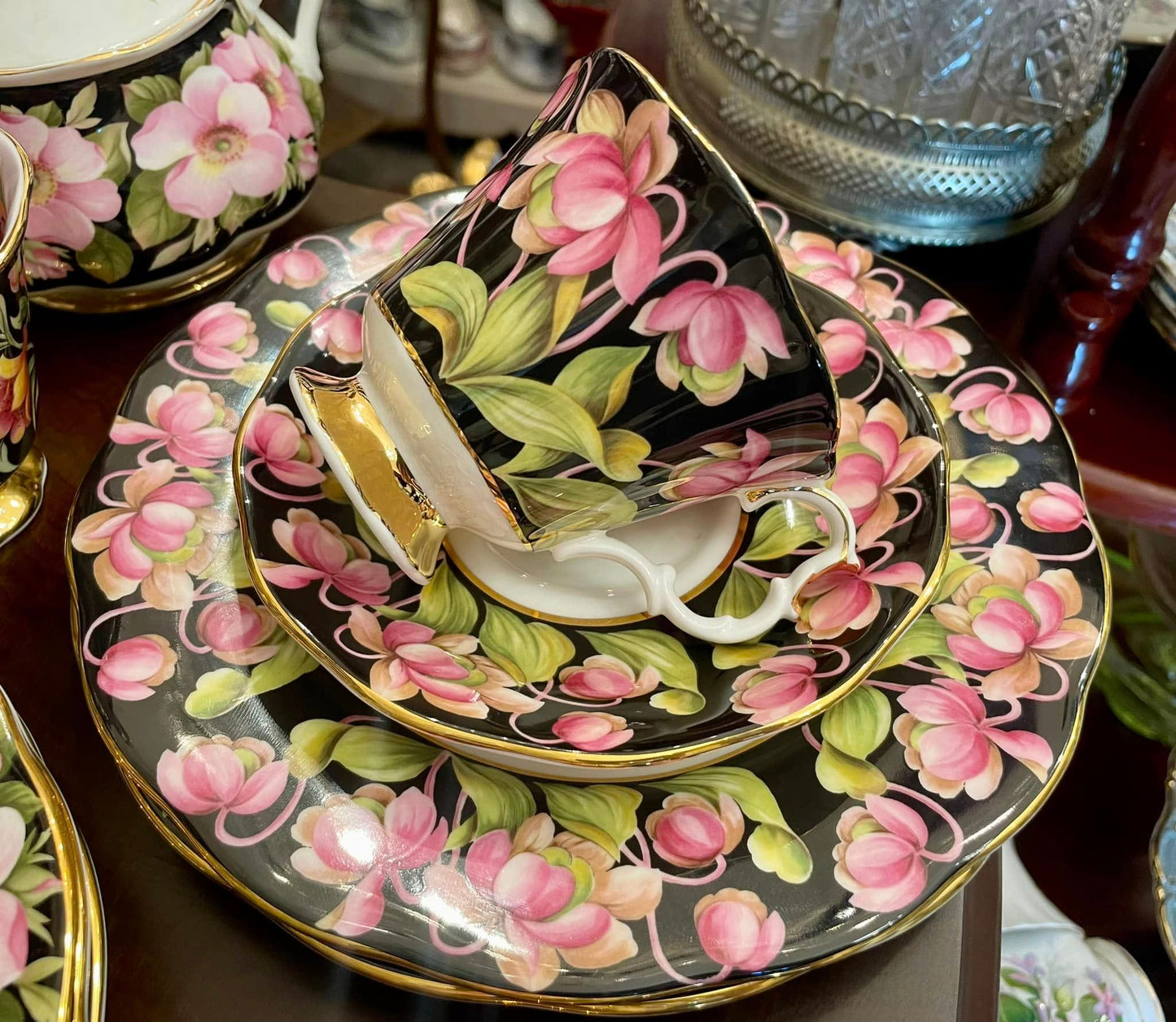 Royal Albert "Provincial Flowers" tea set for 6